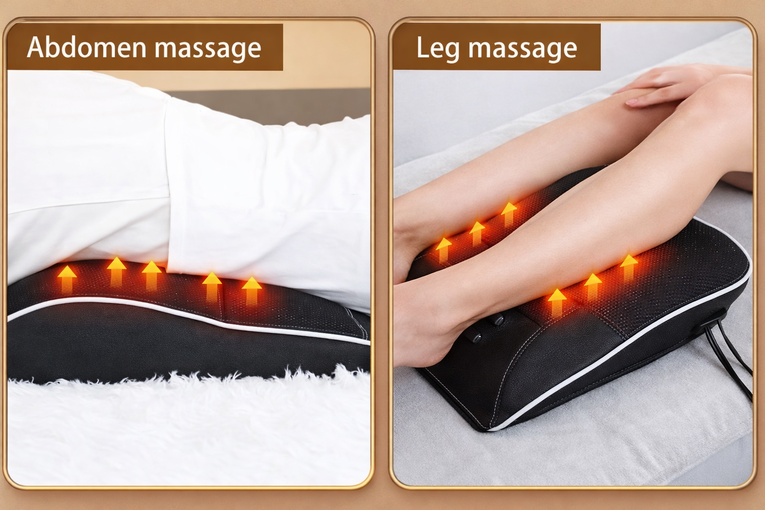 LiviaCare AirRelax™ Shiatsu Massagekussen – Nek, Schouders & Rug