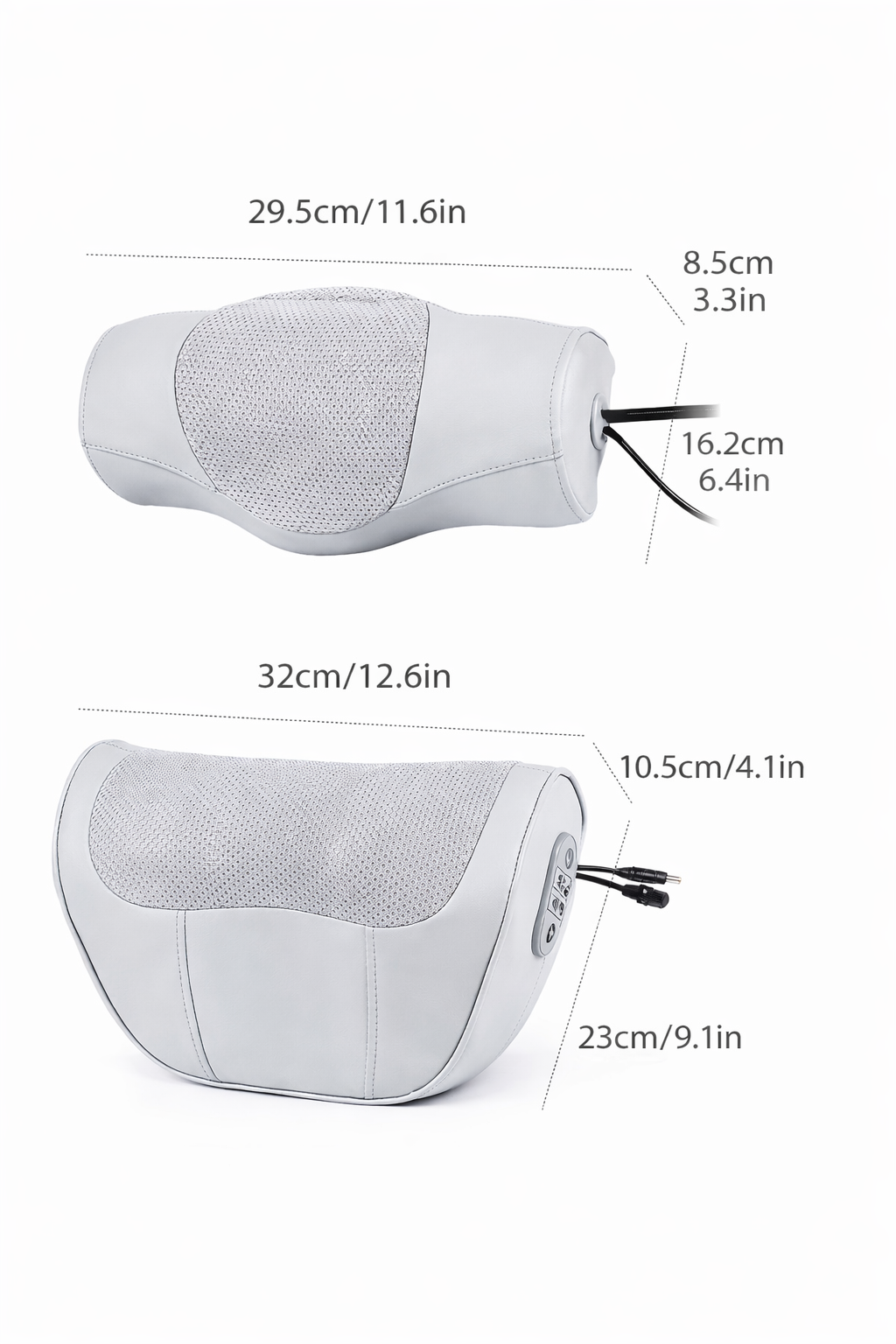 LiviaCare ZenKnead™ Massagekussen – 3D Shiatsu