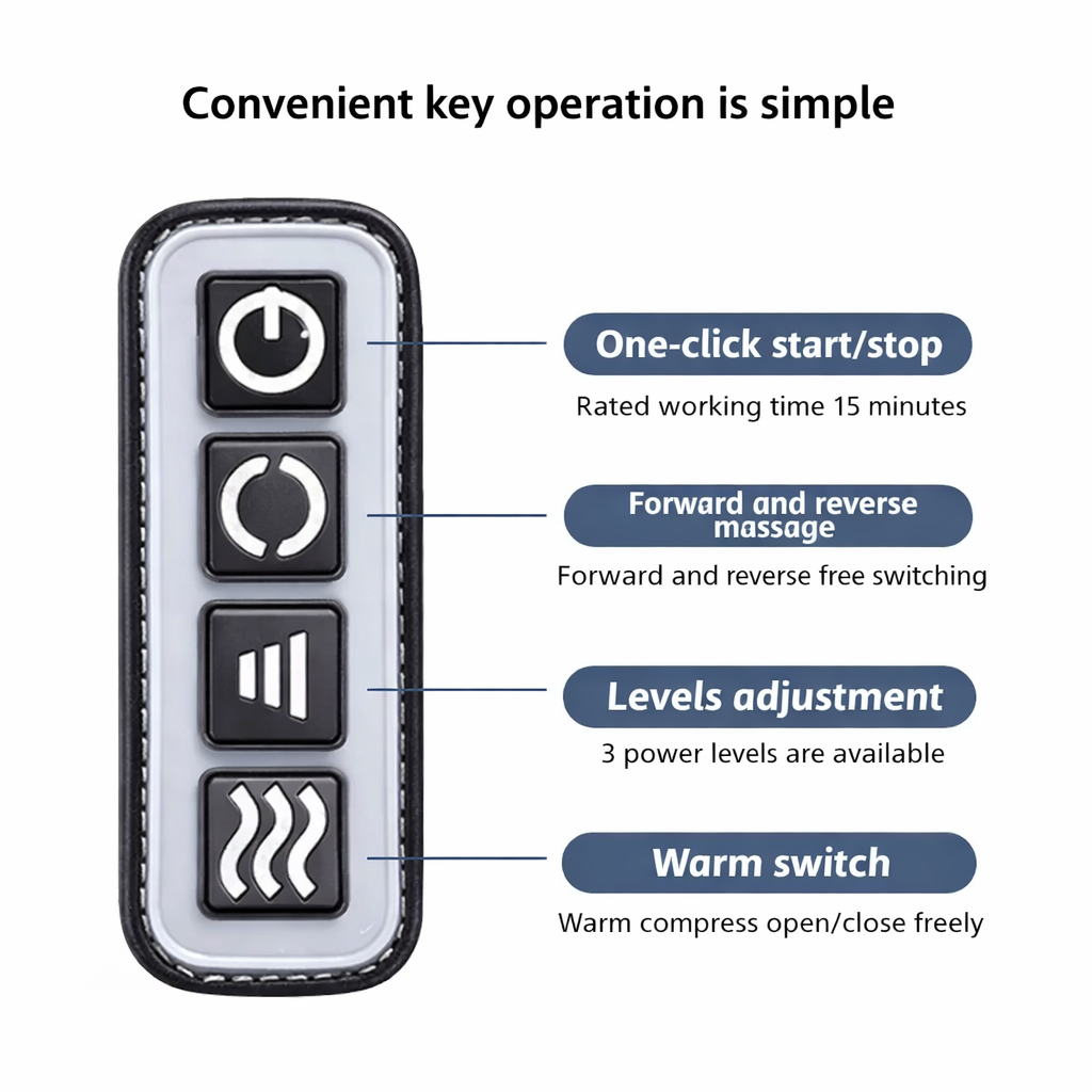 LiviaCare FootRelief Pro™– elektrische voet- & kuitmassager