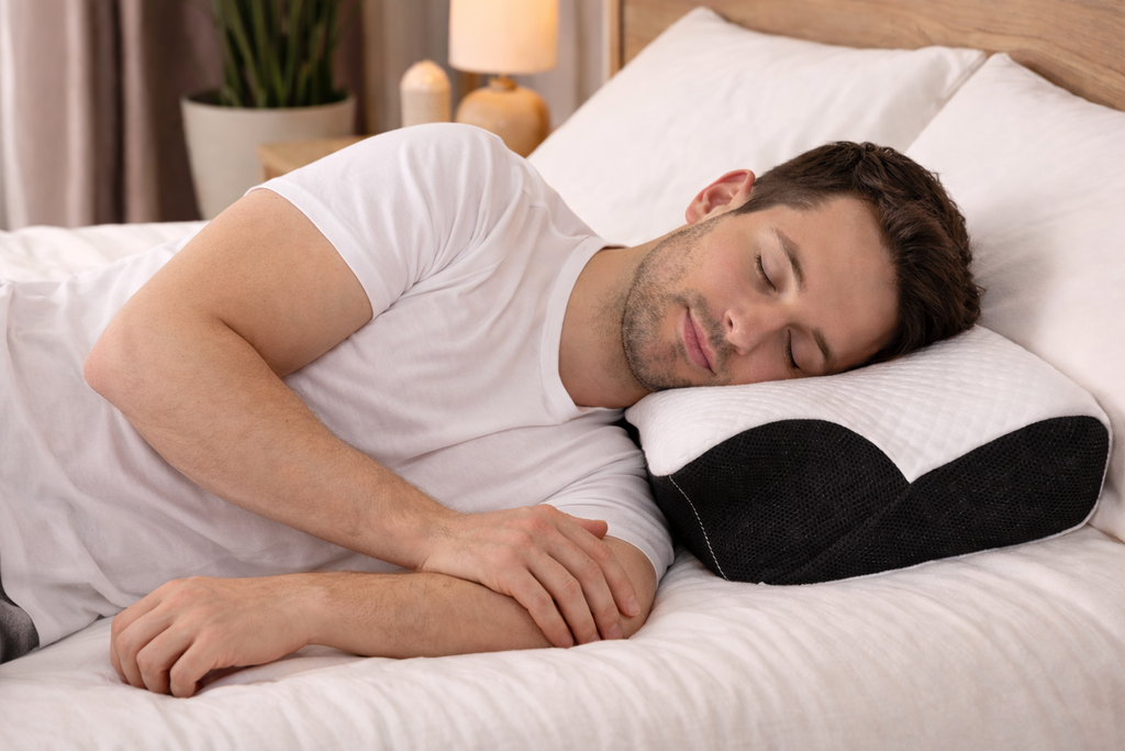 LiviaCare NeckEase Wave™– ergonomisch memory foam hoofdkussen