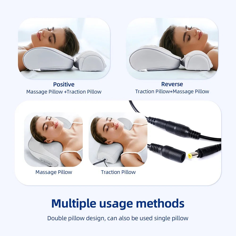 LiviaCare ZenKnead™ Massagekussen – 3D Shiatsu