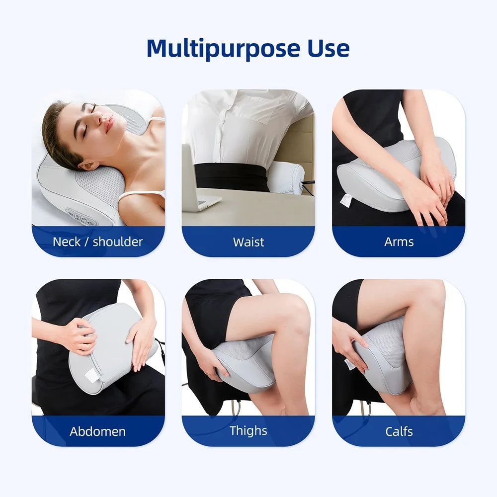 LiviaCare ZenKnead™ Massagekussen – 3D Shiatsu