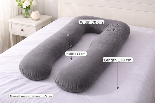 LiviaCare BumpComfort Pro™ – zwangerschapskussen (U-vorm)