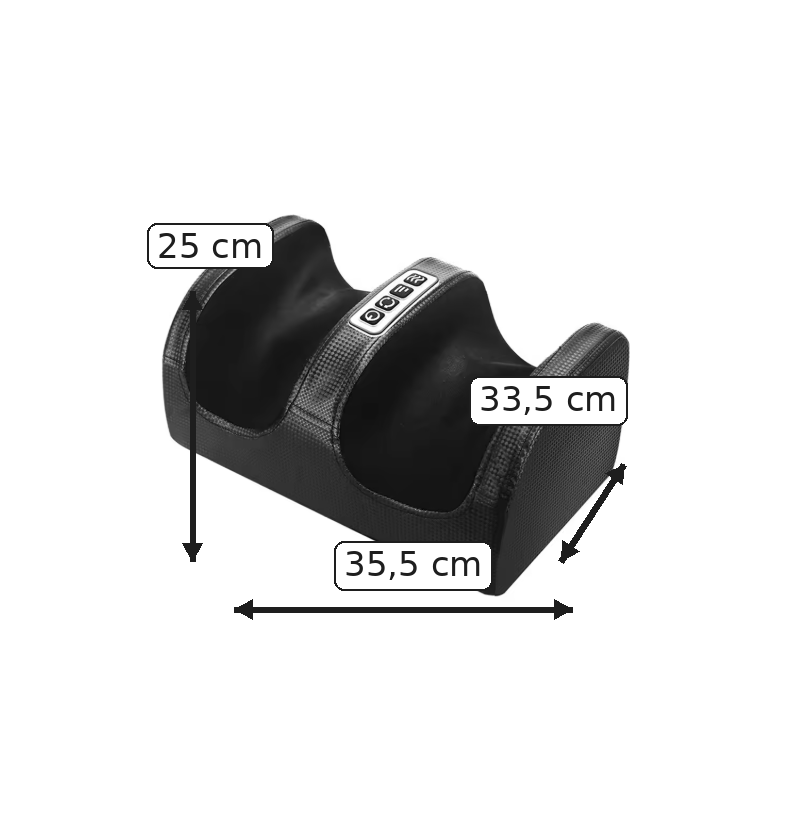 LiviaCare FootRelief Pro™ – elektryczny masażer stóp i łydek